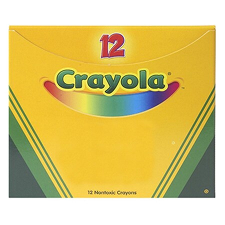 CRAYOLA FORMERLY BINNEY & SMITH Crayola Bulk Crayons 12 Ct Yellow BIN520836034